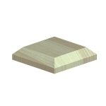 Fencemate_Post_Cap_120x120mm_Green_To_Suit_100x100mm_Post-1